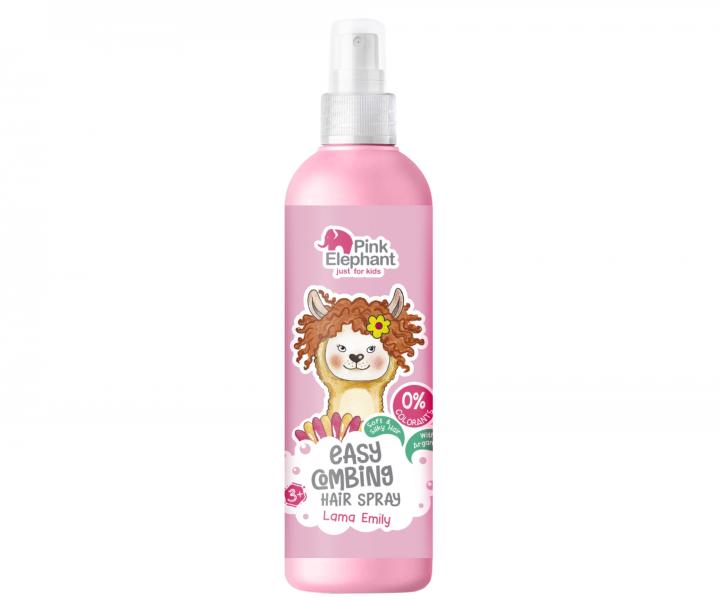 Odywka w sprayu dla dzieci Pink Elephant Lama Emily - 150 ml