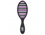 Szczotka do rozczesywania i suszenia wosw Wet Brush Speed Dry Refresh + Extend - fioletowo-czarna