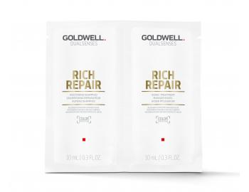 Szampon i odywka do wosw suchych Goldwell Rich Repair -  2 x 10 ml