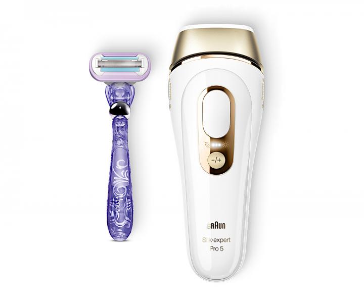 Depilator IPL Braun Silk-expert Pro 5 - PL5147 + maszynka do golenia Venus Extra Smooth gratis