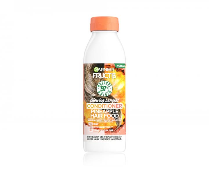 Odywka rozwietlajca do wosw dugich Garnier Fructis Conditioner Pineapple Hair Food - 350 ml