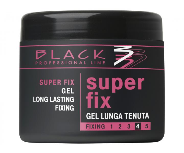 el do wosw ekstra mocno utrwalajcy Black Super Fix - 500 ml