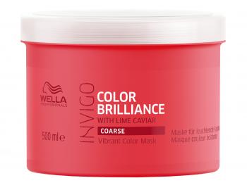 Maska do wosw grubych farbowanych Wella Professionals Invigo Color Brilliance Coarse - 500 ml