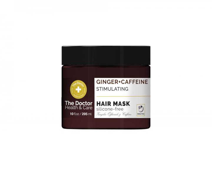 Maska stymulujca wzrost wosw The Doctor Ginger + Caffeine Hair Mask - 295 ml