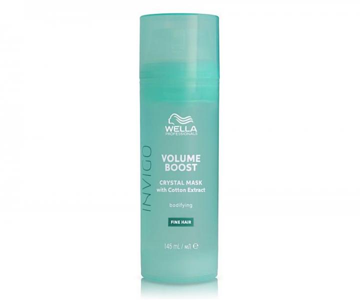 Krystaliczna maska nadajca objto Wella Professionals Invigo Volume Boost Crystal Mask - 145 ml