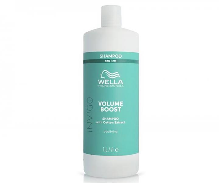 Szampon nadajcy wosom objto Wella Professionals Invigo Volume Boost Shampoo Fine Hair