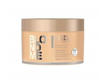 Seria kosmetykw do wosw blond Schwarzkopf Professional BlondMe Blonde Wonders - zota maska - 450 ml