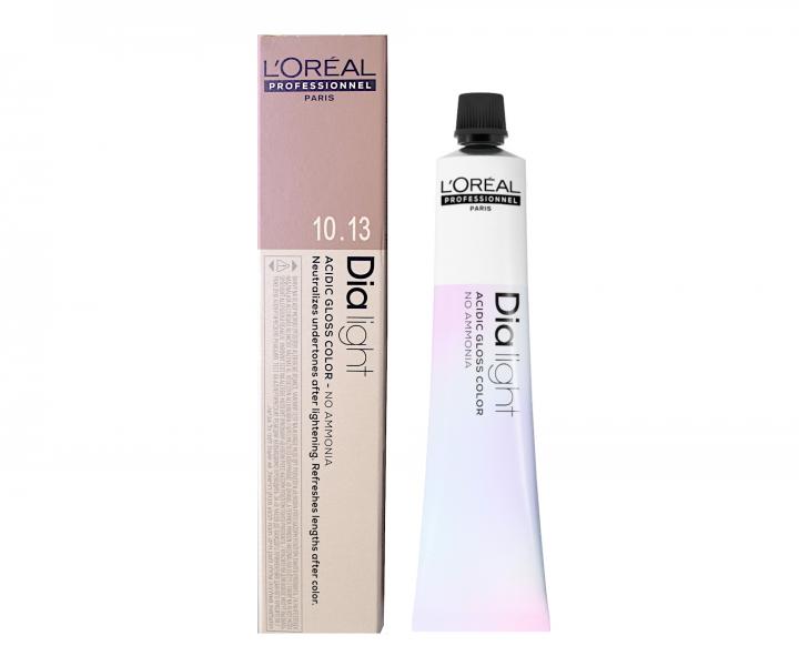 Farba do wosw ton w ton Loral Dialight 50 ml - 10.13 bardzo bardzo jasny blond popielato-zocisty