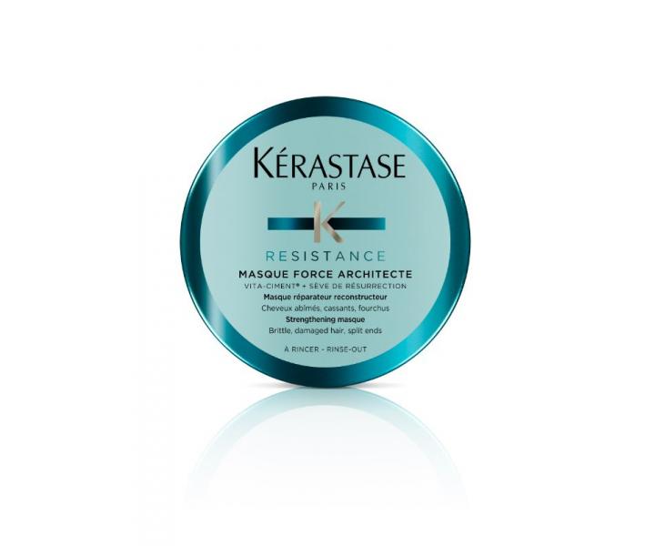 Zestaw do wosw zniszczonych Krastase Resistance Force Architecte + maska 75 ml gratis