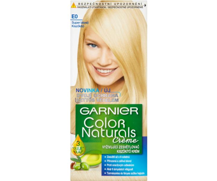 Farba do trwaej koloryzacji Garnier Color Naturals E0 super blond