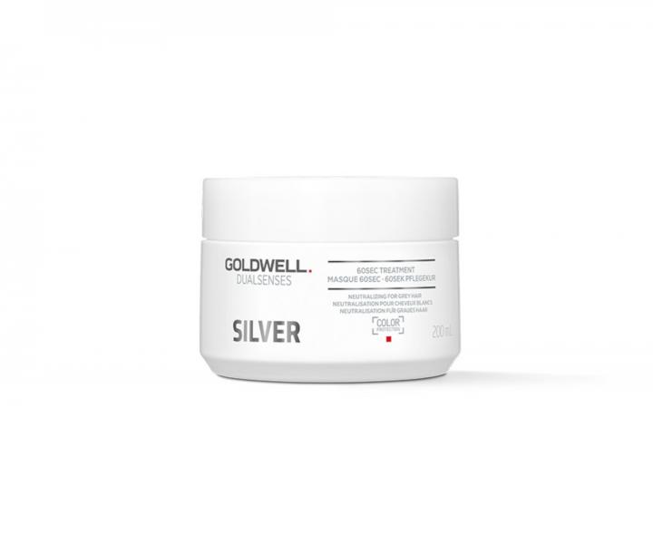 Maska do wosw blond i siwych Goldwell Dualsenses Silver - 200 ml