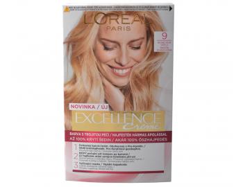 Farba do trwaej koloryzacji wosw Loral Excellence 9 bardzo jasny blond