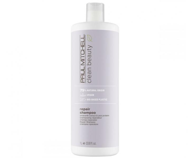 Szampon odbudowujcy do wosw zniszczonych Paul Mitchell Clean Beauty Repair - 1000 ml