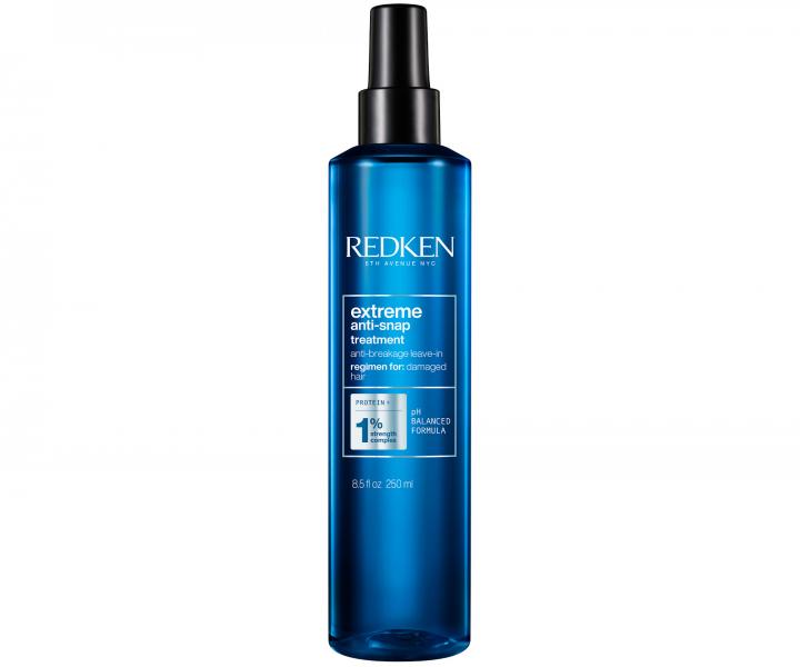 Kuracja wzmacniajca do wosw zniszczonych bez spukiwania Redken Extreme Anti-Snap - 250 ml