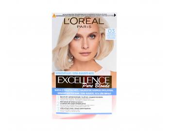 Farba do trwaej koloryzacji Loral Excellence Pure Blonde - 03 ultra jasny popielaty blond