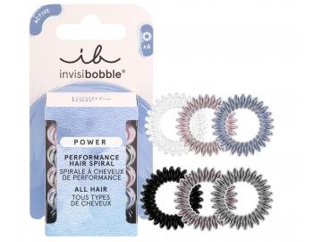 Zestaw gumek spiralek do wosw Invisibobble Power Be Visible - 6 szt.