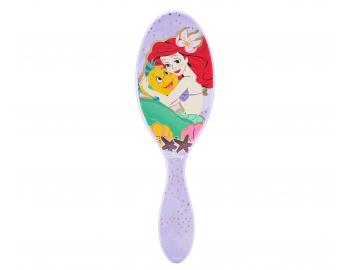 Szczotka do rozczesywania wosw Wet Brush Original Detangler Disney Princess Ariel - fioletowa