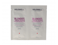 Szampon i odywka do wosw blond Goldwell Blondes&Highlights - 2 x 10 ml