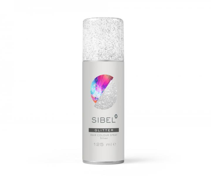 Koloryzujcy spray do wosw Sibel Hair Colour - srebrny brokat