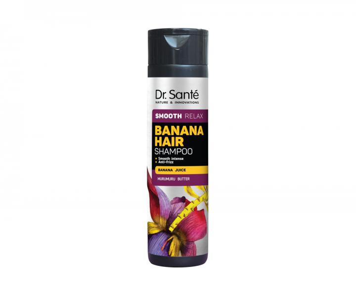 Szampon wygadzajcy do wosw Dr. Sant Smooth Relax Banana Hair Shampoo