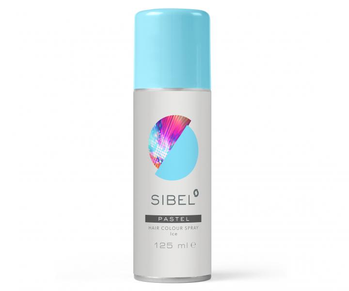 Koloryzujcy spray do wosw Sibel Hair Colour Pastel - niebieski pastelowy