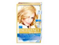 Farba do trwaej koloryzacji wosw Loral Excellence 01 super jasny blond naturalny