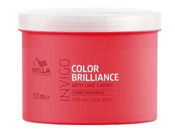 Maska do wosw farbowanych cienkich i normalnych Wella Invigo Color Brilliance Fine/Normal - 500 ml