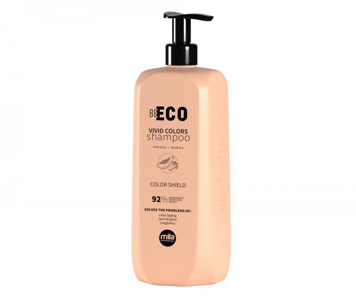 Szampon o kwanym pH do wosw farbowanych Mila Professional Be Eco Vivid Colors Shampoo - 900 ml