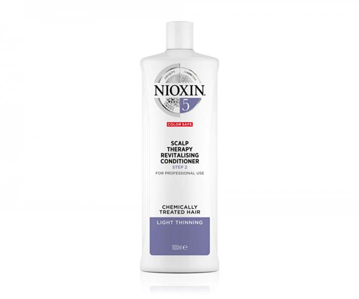 Odywka do lekko przerzedzonych wosw po zabiegach chemicznych Nioxin System 5 Conditioner -1000 ml