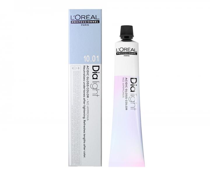 Farba do wosw ton w ton Loral Dialight 50 ml -10.01 bardzo bardzo jasny blond naturalny popielaty