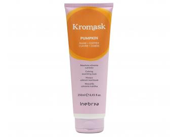 Koloryzujca maska odywcza Inebrya Kromask - 250 ml - miedziany (Pumpkin)