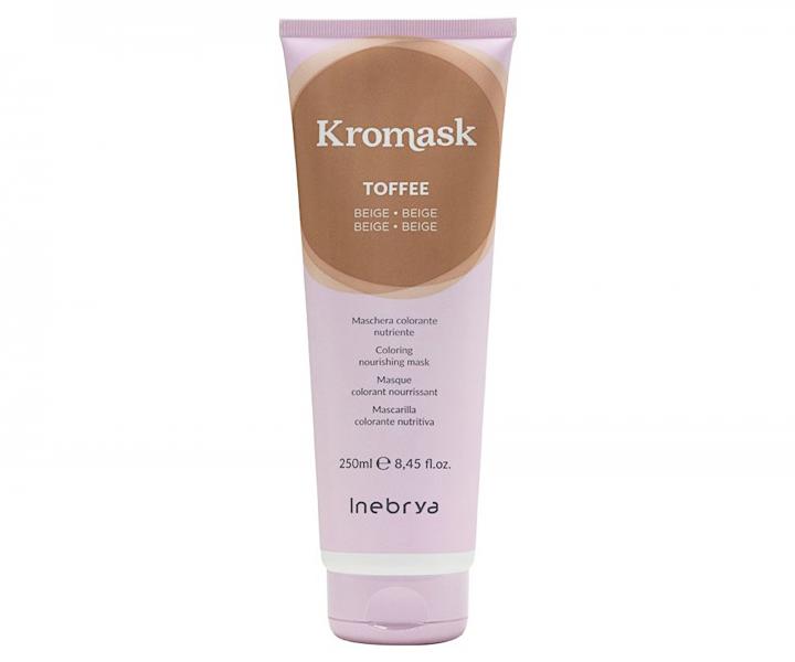 Koloryzujca maska odywcza Inebrya Kromask Toffee - 250 ml - beowa