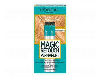 Trwaa farba do zakrycia odrostw i siwych wosw Loral Magic Retouch Permanent - 8 - blond