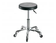 Taboret na kkach  SilverFox 70095 - czarny