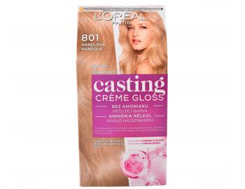 Farba do wosw bez amoniaku Loral Casting Crme Gloss - 801 satynowy blond