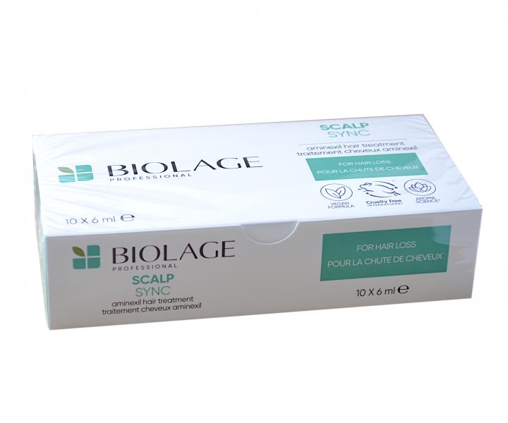 Kuracja przeciw wypadaniu wosw Biolage ScalpSync - 10 x 6 ml