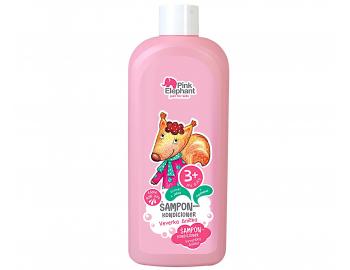 Seria produktw dla dziewczynek Pink Elephant - szampon 2 w 1 - 500 ml