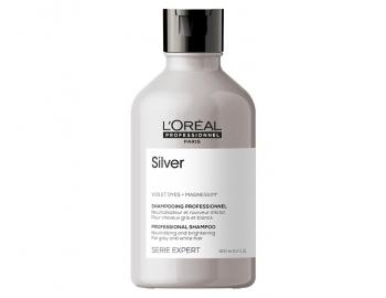 Seria produktw do neutralizacji wosw siwych i biaych LOral Professionnel Serie Expert Silver - szampon - 300 ml