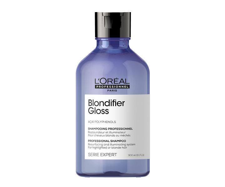 Szampon rozwietlajcy do wosw blond Loral Professionnel Serie Expert Blondifier Gloss - 300 ml