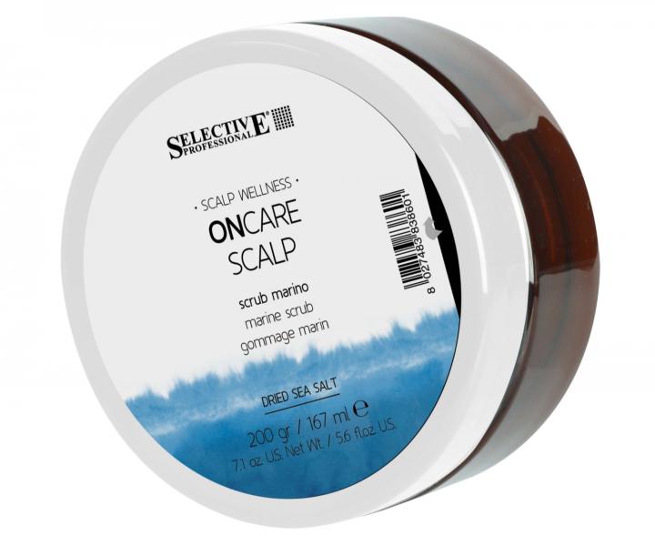 Oczyszczajcy peeling do wszystkich rodzajw wosw Selective Professional OnCare Scalp Marine Scrub - 167 ml