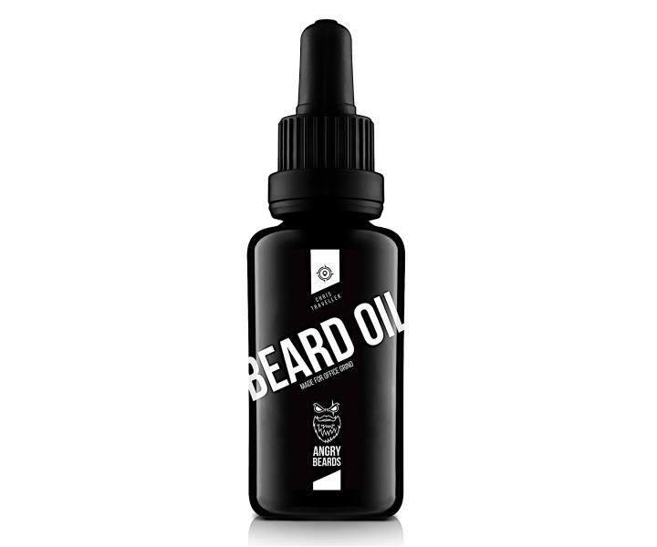 Odywczy olejek do brody Angry Beards Christopher the Traveller - 30 ml