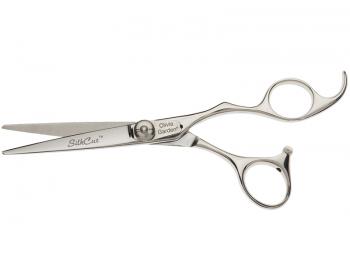 Noyczki do wosw Olivia Garden SilkCut Shear 5,75" - srebrne