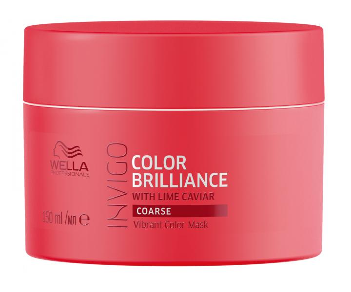 Maska do wosw grubych farbowanych Wella Professionals Invigo Color Brilliance Coarse