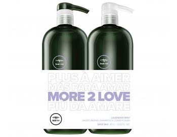 Seria produktw do wosw suchych Paul Mitchell - Lavender Mint - zestaw - szampon 1000 ml + odywka 1000 ml