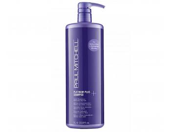 Szampon neutralizujcy te odcienie Paul Mitchell Platinum Plus Shampoo - 1000 ml