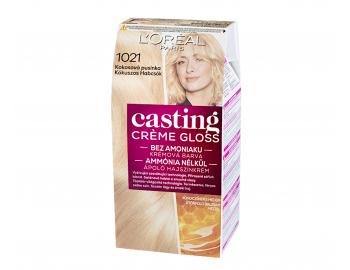 Farba do wosw bez amoniaku Loral Casting Crme Gloss - 1021 jasny perowy blond