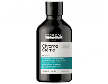 Szampon neutralizujcy te tony Loral Professionnel Serie Expert Chroma Crme - zielony szampon neutralizujcy czerwone tony - 300 ml