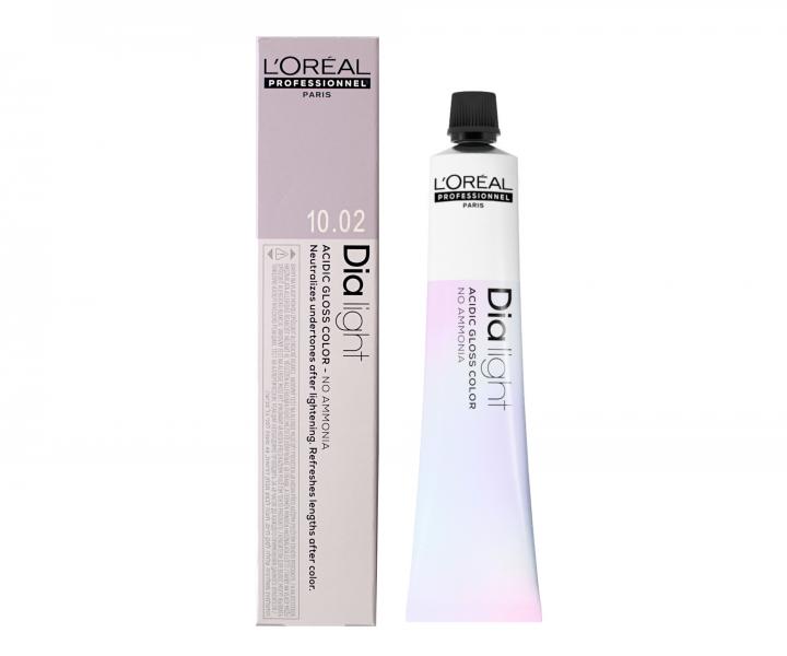 Farba do wosw ton w ton Loral Dialight 50ml-10.02 bardzo bardzo jasny blond naturalny opalizujcy