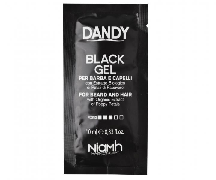 Czarny el do wosw i brody Dandy Black Gel - 10 ml