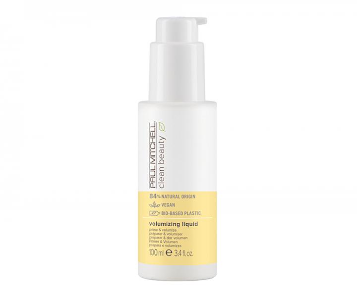 Serum do stylizacji nadajce objto cienkim wosom Paul Mitchell Clean Beauty Volumizing Liquid - 100 ml